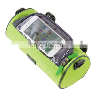 Green Waterproof Handlebar Frame Bike Bag for Phone thumbnail-4
