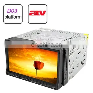Universal 7 Inch 2 Din TFT Screen In-Dash Car DVD Player With RDS DVD Player thumbnail-1