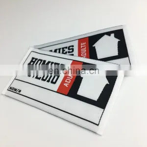 Come and Buy Main Size Care Barcode Flag Neck Clothing Label Shoe Private Label for Kids thumbnail-1