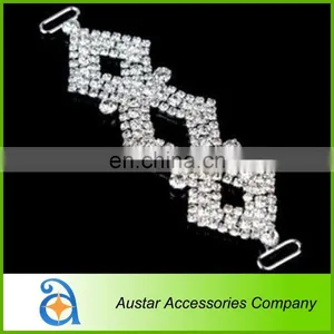 Wholesale Lady Decorative Crystal Rhinestone Bikini Connector for Swimwear thumbnail-1