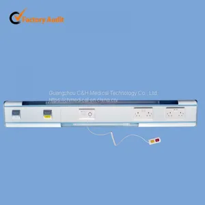 Horizontal Bed Head Panel for General Wards in Hospital Medical Gas Pipeline System thumbnail-1