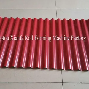 Roof Panel Corrugated Color Steel Roll Forming Machine thumbnail-5