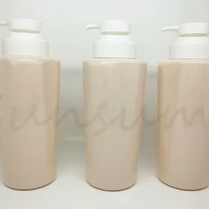 Flower Shape 540ml Lotion Pump Shower Gel Color Shampoo Bottle thumbnail-1