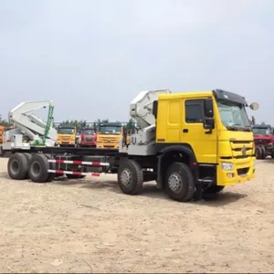 China Sinotruk 20 Foot Container Side Loader Truck for Sale thumbnail-4