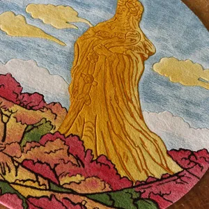 Beautiful Chinese Paintings Tapestry Wall Hanging Rugs For Living Room Decoration thumbnail-2