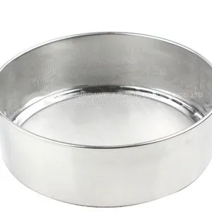 Round Stainless Steel Flour Sieves for Kitchen thumbnail-1