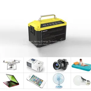 48000mAh Lithium Ion Battery Pack Portable Power Station With Inverter For Outdoor Camping Hiking Fishing thumbnail-1