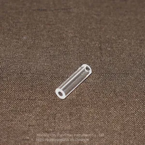 Little Pyrex Pipes Crystal Quartz Pipes Clear Pyrex Glass Tubing thumbnail-3
