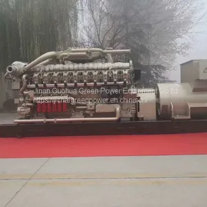 1000kw Natural Gas Generator Jichai/Jinan BrandH16V190zlt-2 thumbnail-3