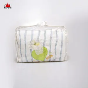 Embroidered Animal Baby Blankets 2020 Soft Baby Flannel Cute Baby Flannel Blanket thumbnail-1