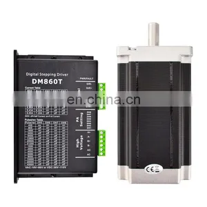 Nema 34 Stepper Motor 8.5Nm 4 Wires Nema34 Step Motor for CNC Mill Laser Lathe Router thumbnail-1