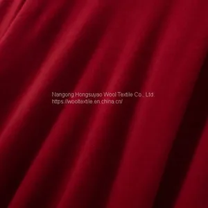 High Quality Custom Red Color Mens Knit Turtleneck Cashmere Sweater /Long Sleeve Roll Neck Pullover thumbnail-4
