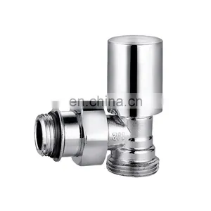 JD-232P-J 1/2" 15mm Brass Thermostatic Wooden Retro Radiator Valve for Underfloor Heating System thumbnail-1