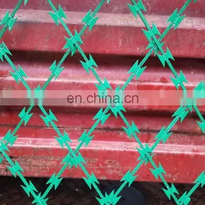 Razor Barb Wire Price Per Roll Galvanized Import Barbed Wire 500 M Low Price thumbnail-4