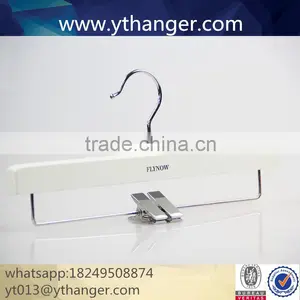 CY-654 Custom Wholesale Luxury Wooden Clothes Hanger Wooden Pant Hanger thumbnail-6