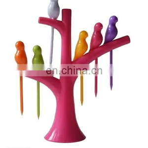 Decorative Bird Shape Plastic Fruit Pick Holder Rack thumbnail-1