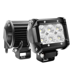 Automotive Accessories Best Selling High Quality IP67 Waterproof Spot Flood Beam 18W Car LED Light Bar 4 Inch thumbnail-5
