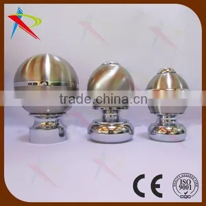 Luxury Hotel Decoration Metal Luxury Curtain Tube and Rod Sets thumbnail-5