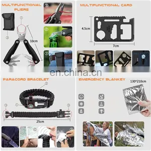 Hiking Hunting Disaster Camping Adventures Tactical First Aid Kit Bag SOS Emergency Survival Gear Bag Outdoor Survival Kit thumbnail-3