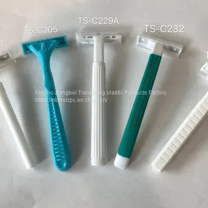 Two Blade Disposable Razor Shaver thumbnail-2
