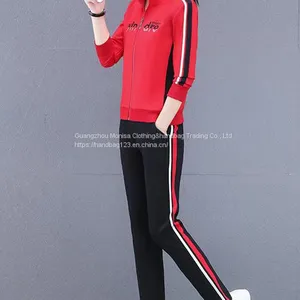 Sportswear Suit Women's Spring And Autumn New Women's Jacket Casual Two-Piece Set thumbnail-4