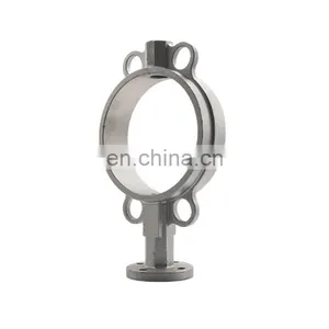 Concentric Ventilation Control Gaskets Sanitary Pneumatic Butterfly Valve Body thumbnail-4