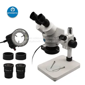 Soldering 7-45X Binocular Stereo Microscope For Phone PCB Repair thumbnail-2