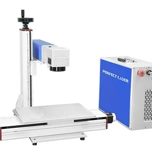 Desktop Cheap Price Durable Seamless Splicing 30 W Split Optical Fiber Marking Machine Jewelry Gold Stainless Steel thumbnail-1