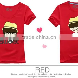 2015 OEM Cute Couple Shirt Design / Dri Fit Shirts Wholesale / Chinese Clothing Manufacturers thumbnail-6