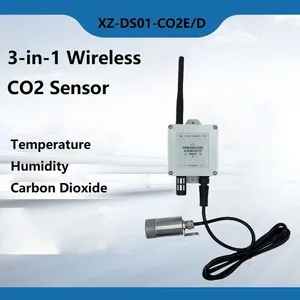 LoRa Agriculture Sensor 3-in-1 Wireless Temperature Humidity and Carbon Dioxide Sensor for Greenhouse CO2 Monitoring thumbnail-2