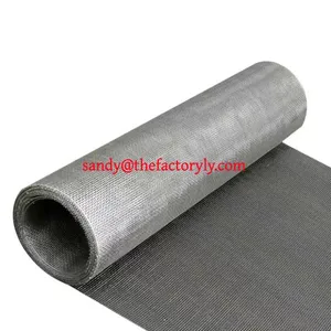 120 150 100x100 Hole/inch 0.1mm Wire 0.15mm Square Hole Nickel Based Alloy Inconel 625 Wire Mesh thumbnail-5