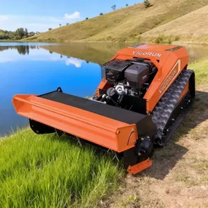 Vigorun MTSK800 Petrol Lawn Mower Quick-Change Attachment System, Radio-Controlled Mower for Forestry Management thumbnail-2