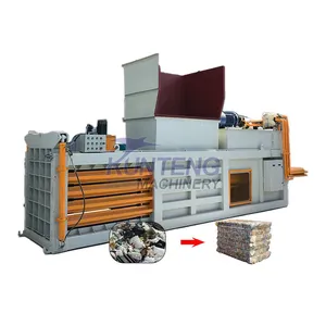 Heavy Plastic Waste Paper Waste Scrap Metal Hydraulic Horizontal Baler ﻿EPC thumbnail-1