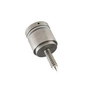 SS316 Stainless Steel Glass Adjustable Standoff Diameter 25mm 30mm 38mm 50mm Satin Mirror Finish Heavy Duty thumbnail-1