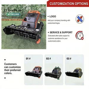 Wholesale Width 1000mm Lawn Mower Farm Orchard Industrial Remote Control Lawn Mower Self-propelled All Terrain Lawn Mower thumbnail-4