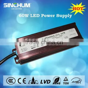 2014 Hot Sale Waterproof 60w Constant Current Led Driver thumbnail-1