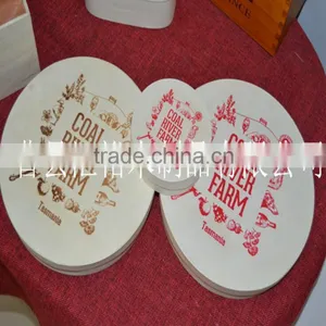 Mini Round Wooden Cheese Box thumbnail-2