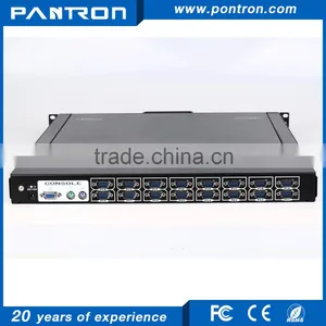 8ports 1U Rack Mount 17'' LCD KVM Drawer thumbnail-2