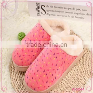 2015 New Autumn Winter Slippers Big Boys Warm Slippers Hing-end Couple Cotton Slippers Wholesale thumbnail-1
