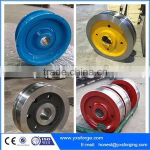 High Quality Single Rim Crane Wheels thumbnail-4