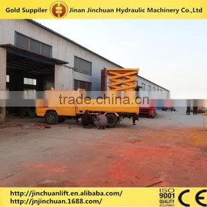 High Quality Hydraulic Vehicle Mounted Scissor Lift Platform/truck Mounted Scissor Lift LHSJCC0.3-10 thumbnail-1