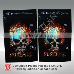4g Darkness Plastic Herbal Incense Bag thumbnail-2