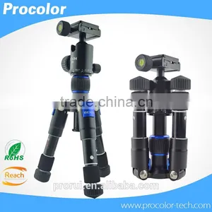 2016 Hot Selling Product High Quality Aluminum Flexible Portable Type Camera Tripod Mini Table Tripod thumbnail-1