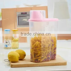 2016 Newest Simple Colorful Transparent Kitchen Tools Storage Jar thumbnail-3