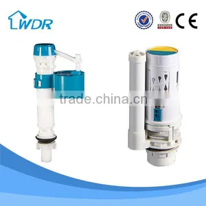 Quality Washdown Manual PVC Quiet Luxury Flush Valve Toilet Push Button thumbnail-1