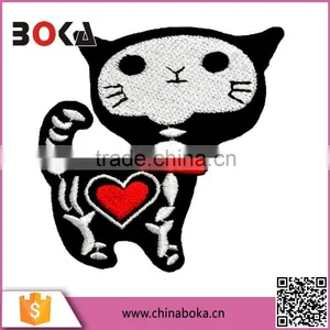 BOKA Embroidery Little Cat Patches Factory Direct Sell Applique thumbnail-1