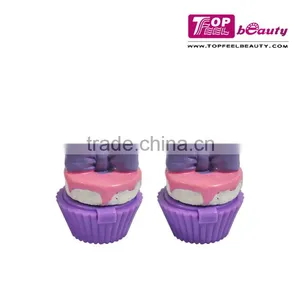 Cupcake Shape Lipgloss Lip Balm for Girls thumbnail-1