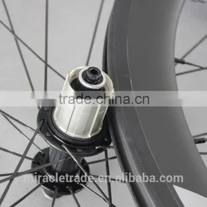50mm Clincher Black R13 Hub Carbon Clincher Wheel Rim Clincher Road Bike Wheels 50C-TL thumbnail-6
