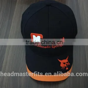 Custom High Quality 6 Panel Embroidery Cotton Golf Hat Baseball Cap thumbnail-3