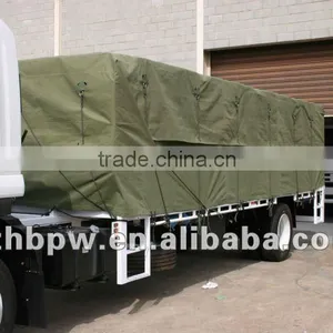 PVC Coated Canvas Tarpaulin for Cover thumbnail-1